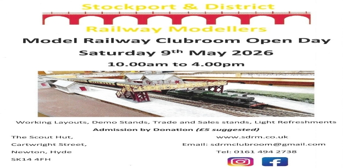 Stockport Model Railway Clubrooms Open Day Stockport